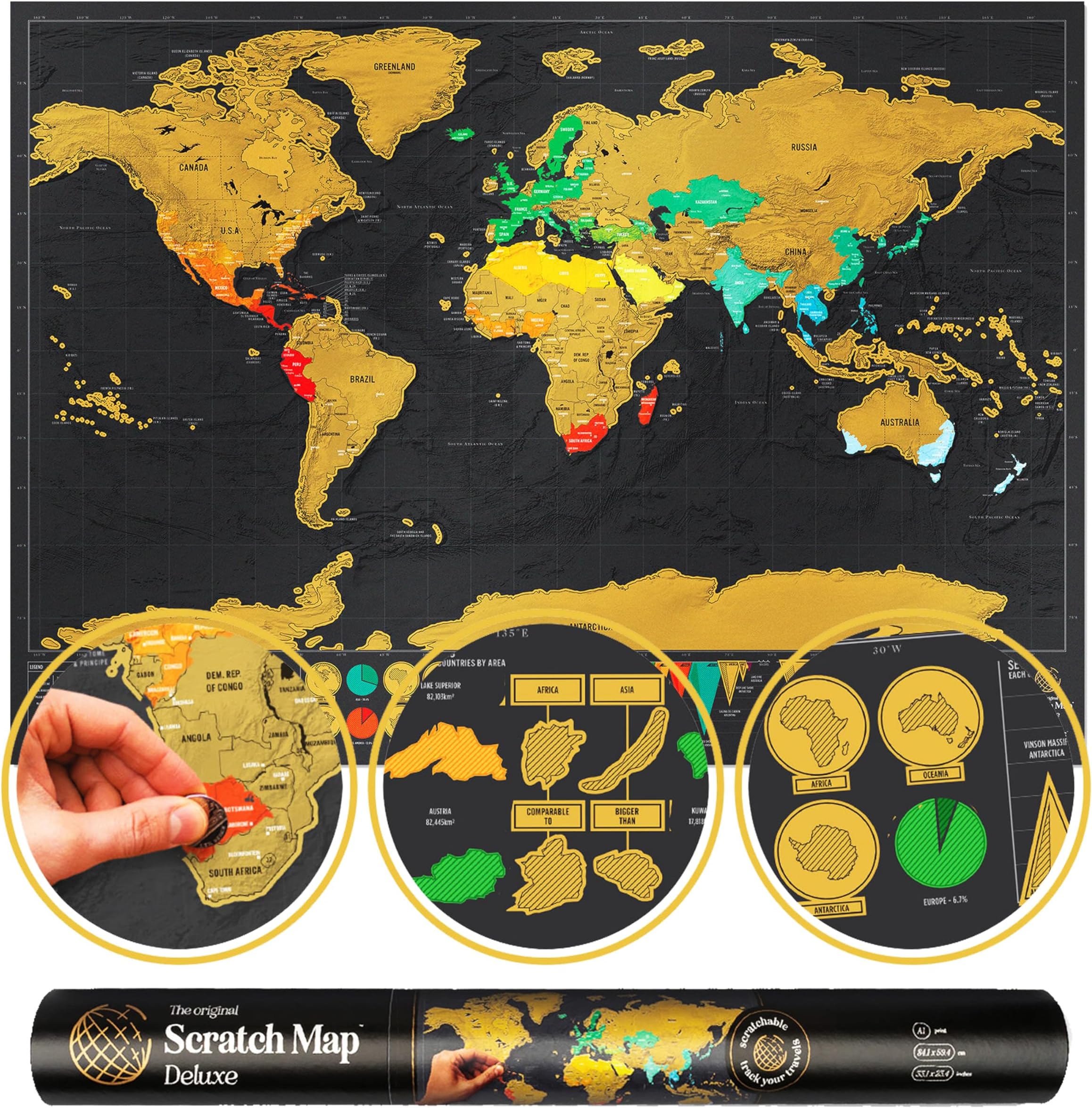 Scratch Map Deluxe