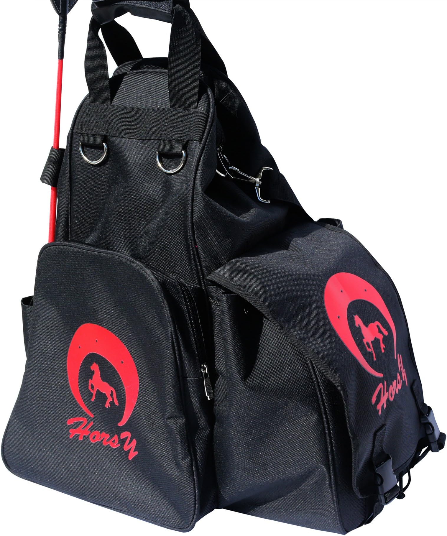 TentHome Professional Horse Riding Boot Bag Helmet Bag Equestrian Horse Riding Bag with Helmet Compartment