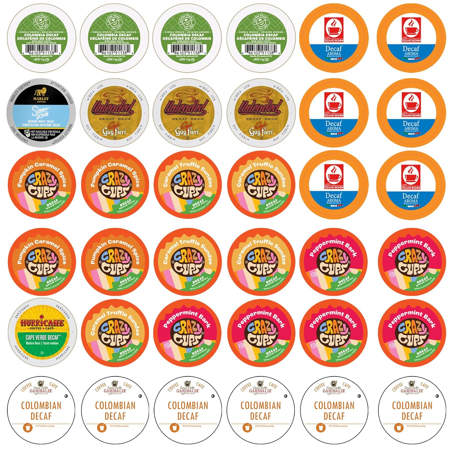 Coffee Variety Sampler, Including Dark Roast, Medium Roast, & Flavored Coffee Pods Variety Pack for Keurig K Cups Machines, Perfect Gift Set, 40 Count(Pack of 1)