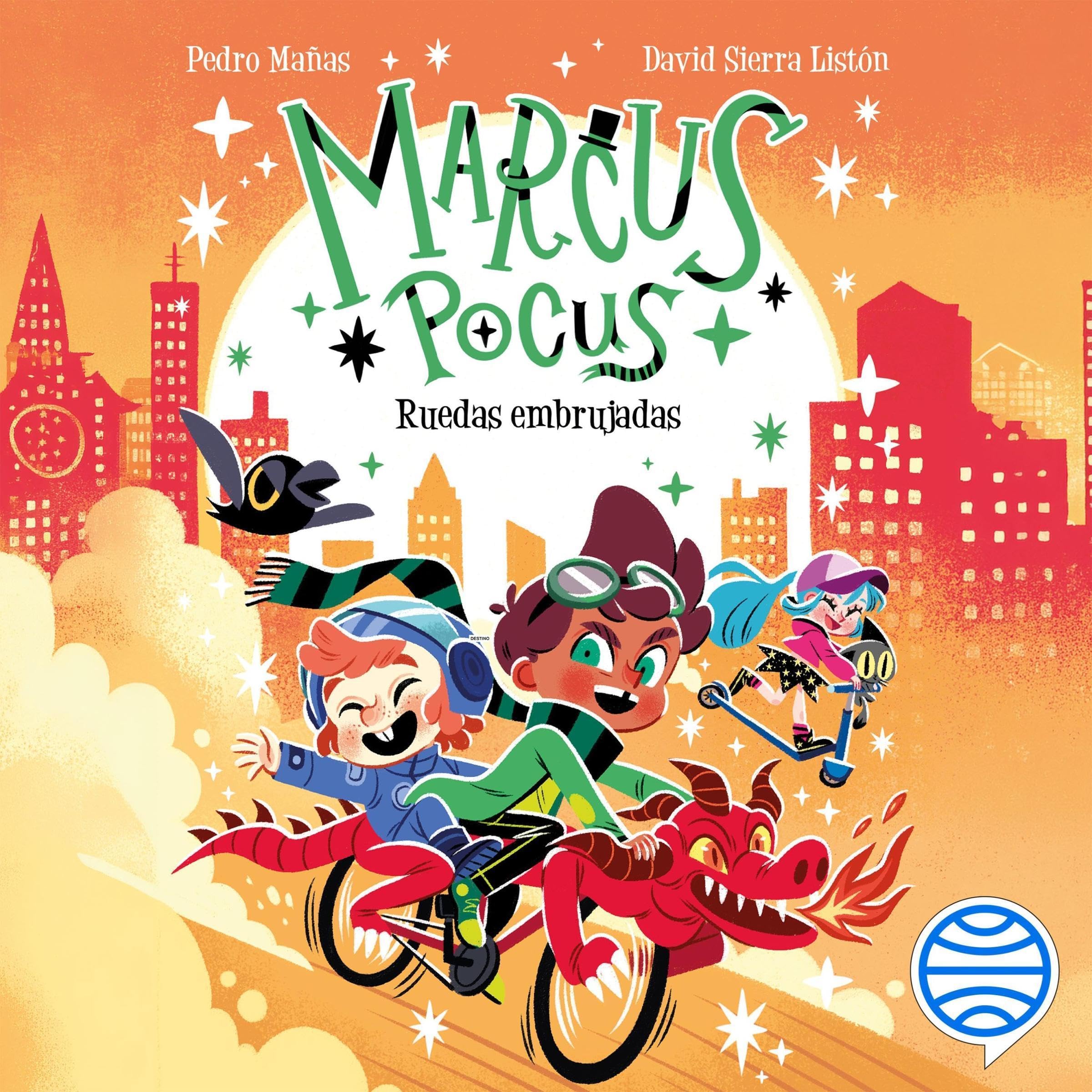 Cover art for Marcus Pocus 9. Ruedas embrujadas
