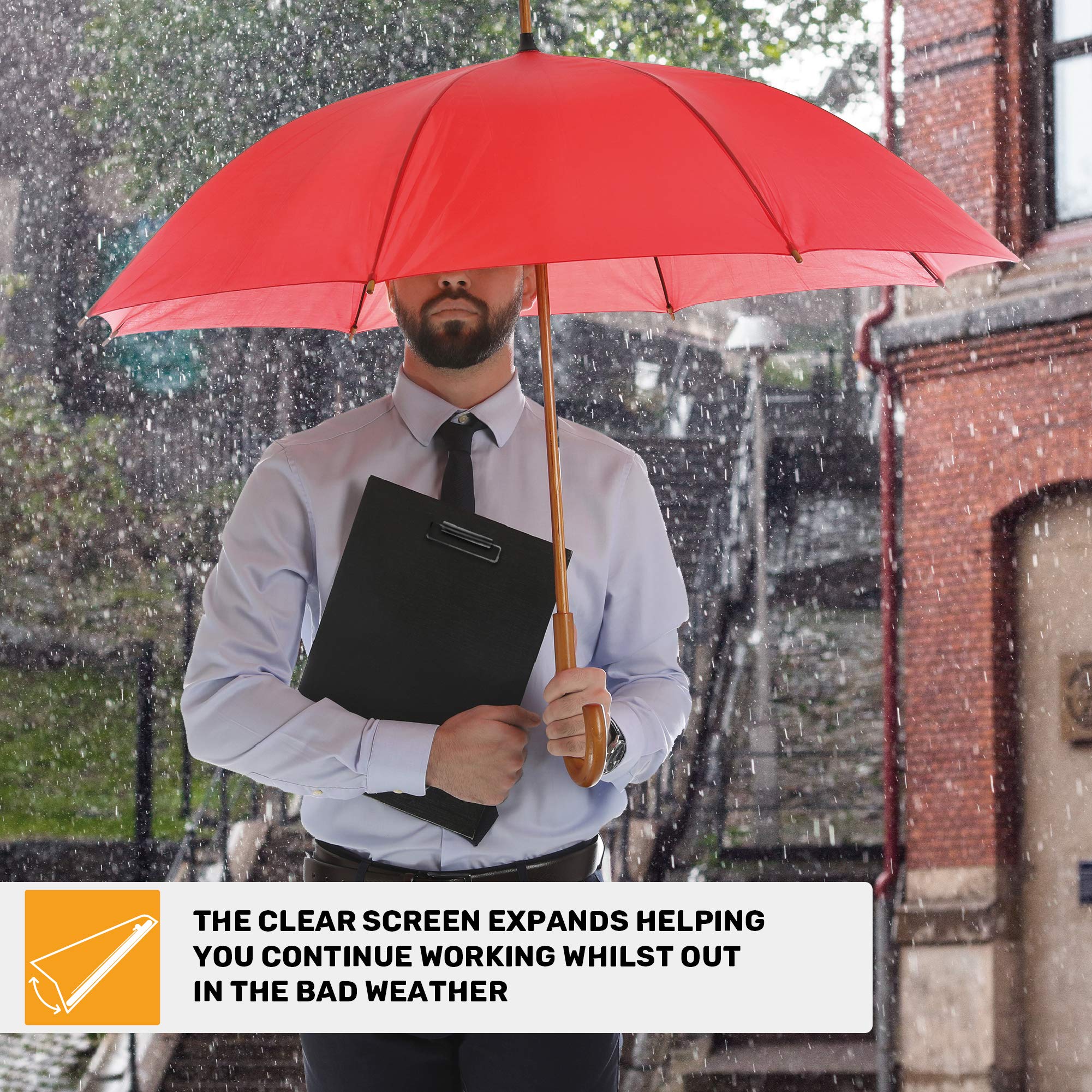 Waterproof Clipboard (A4 Portrait) to Protect Papers, Maps, Documents