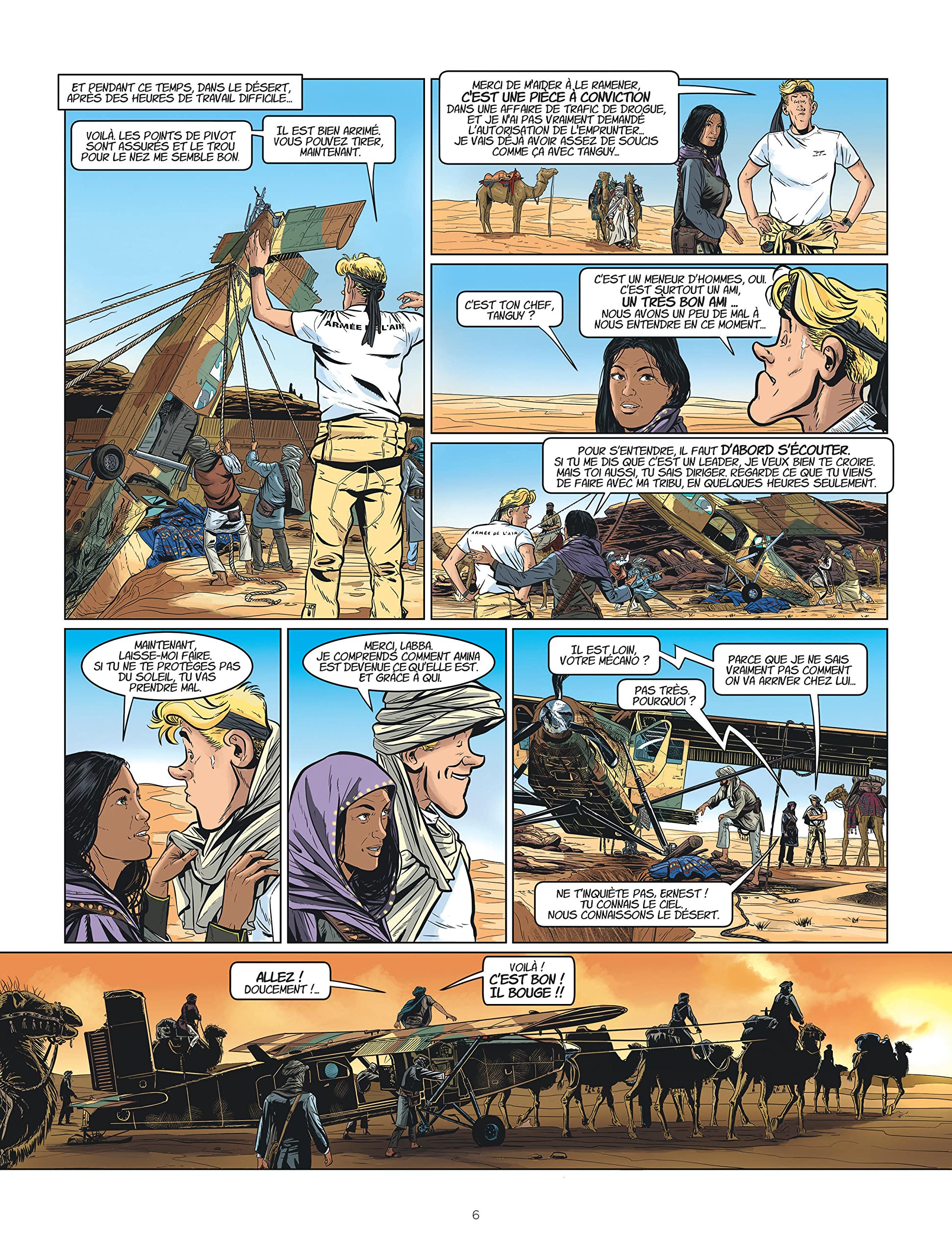 Les Chevaliers du ciel Tanguy et Laverdure - Tome 7 - Le Sabre du désert