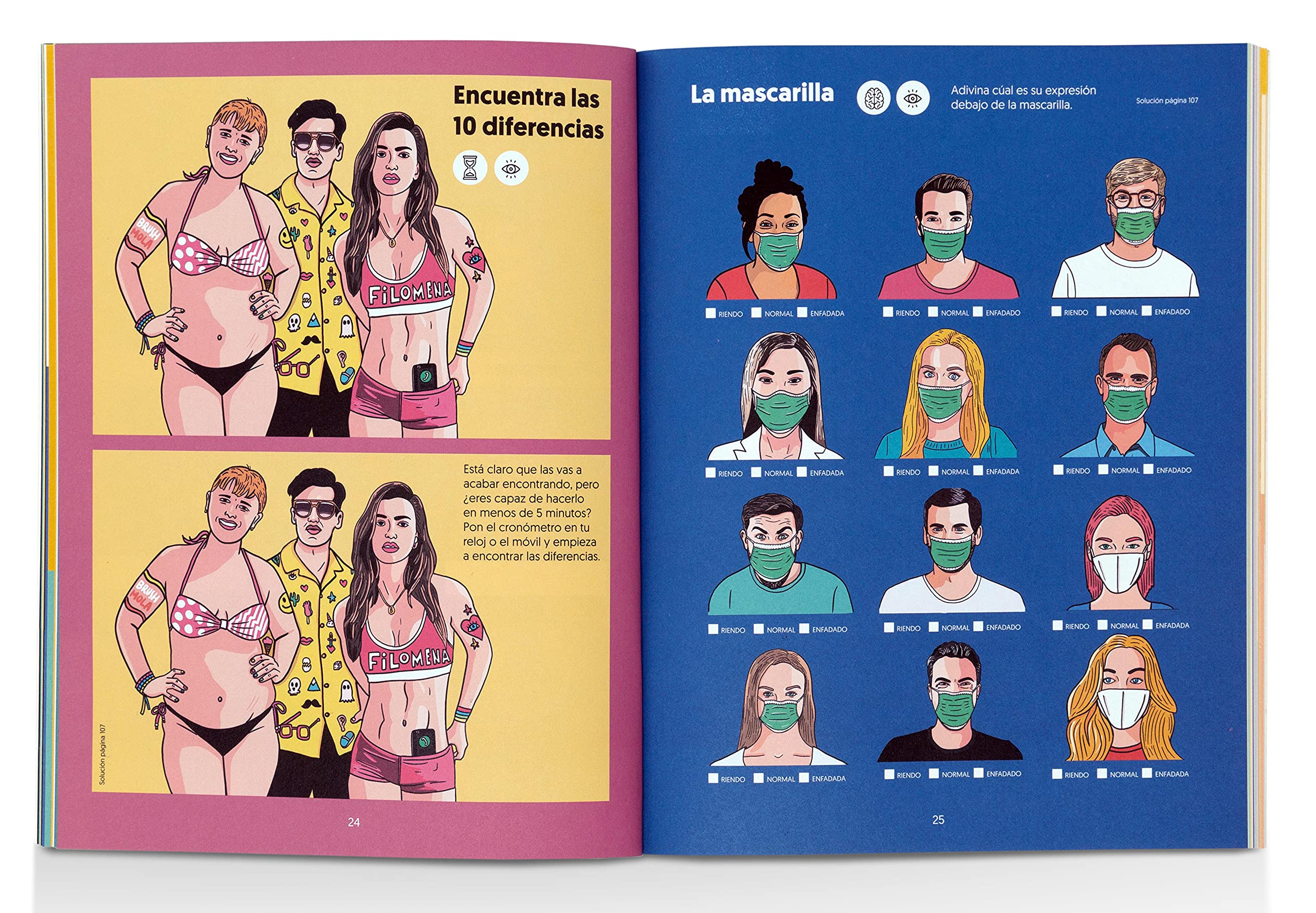 ESCAPE BRUSH BOOK: Juegos de ingenio hechos con humor