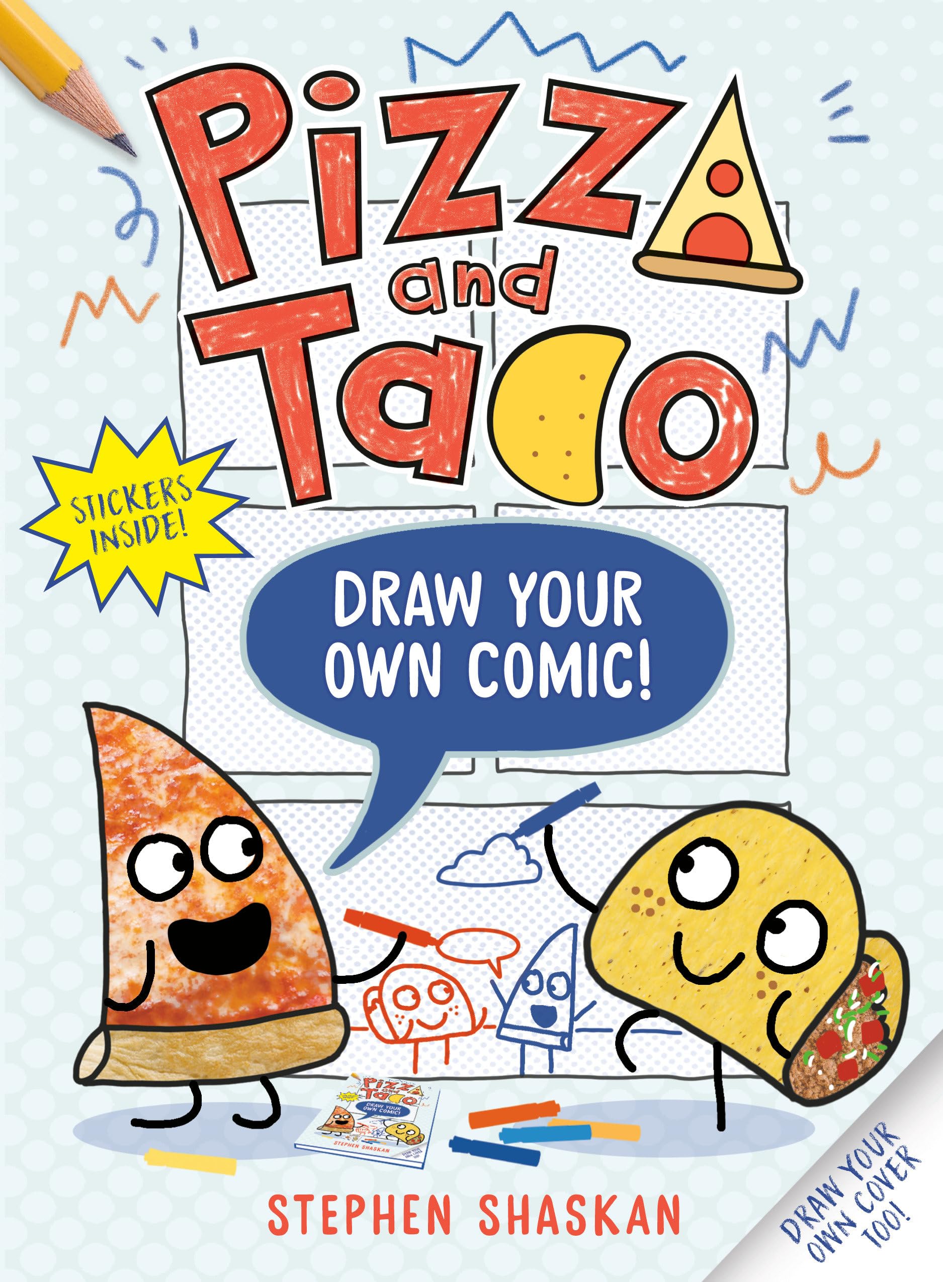 Pizza and Taco: Draw Your Own Comic!, Shaskan, Shaskan, 9780593814574 New^*