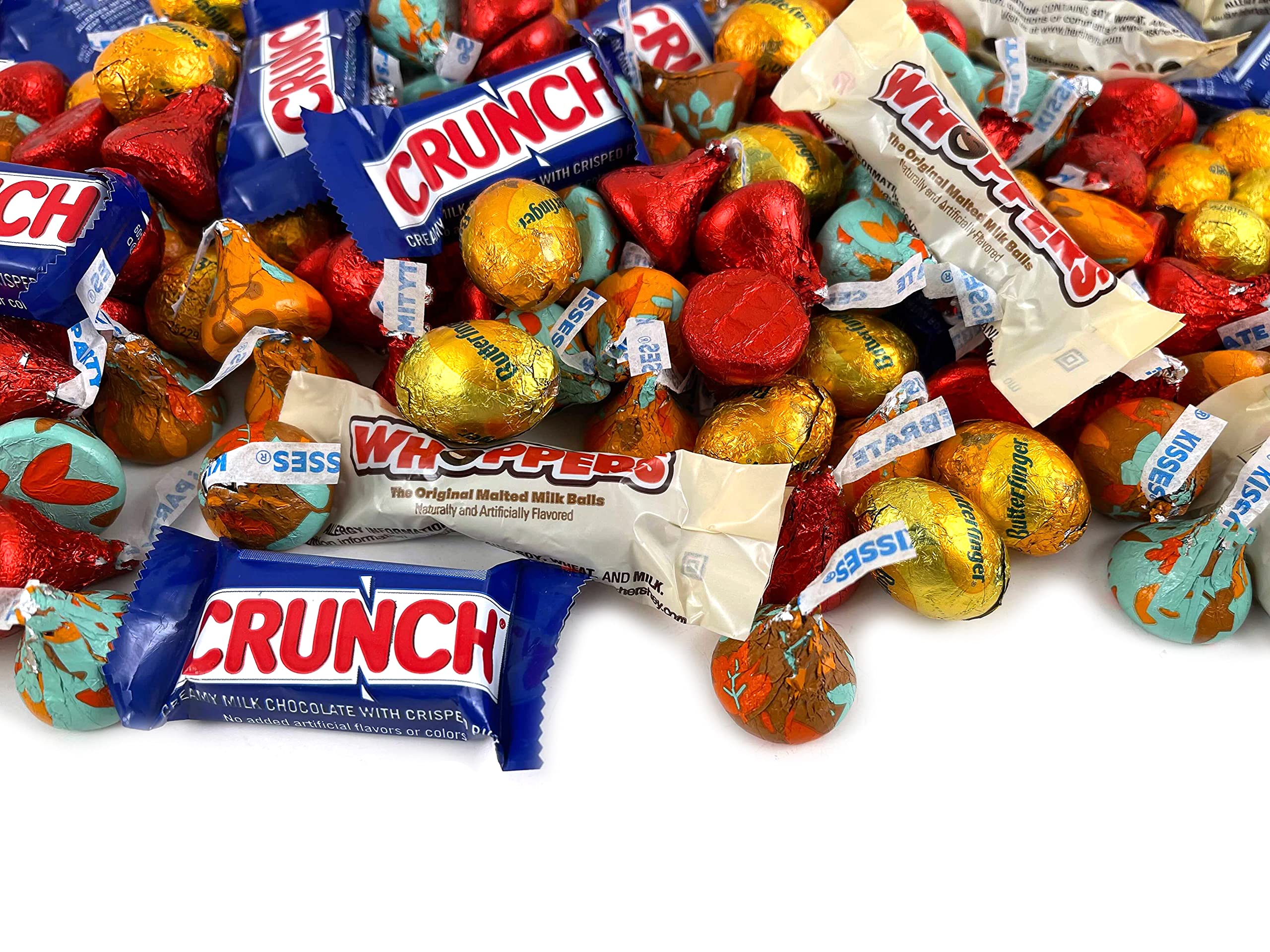 Chocolate Candy Assortment HERSHEY'S KISSES, WHOPPERS, Nestlé Crunch
