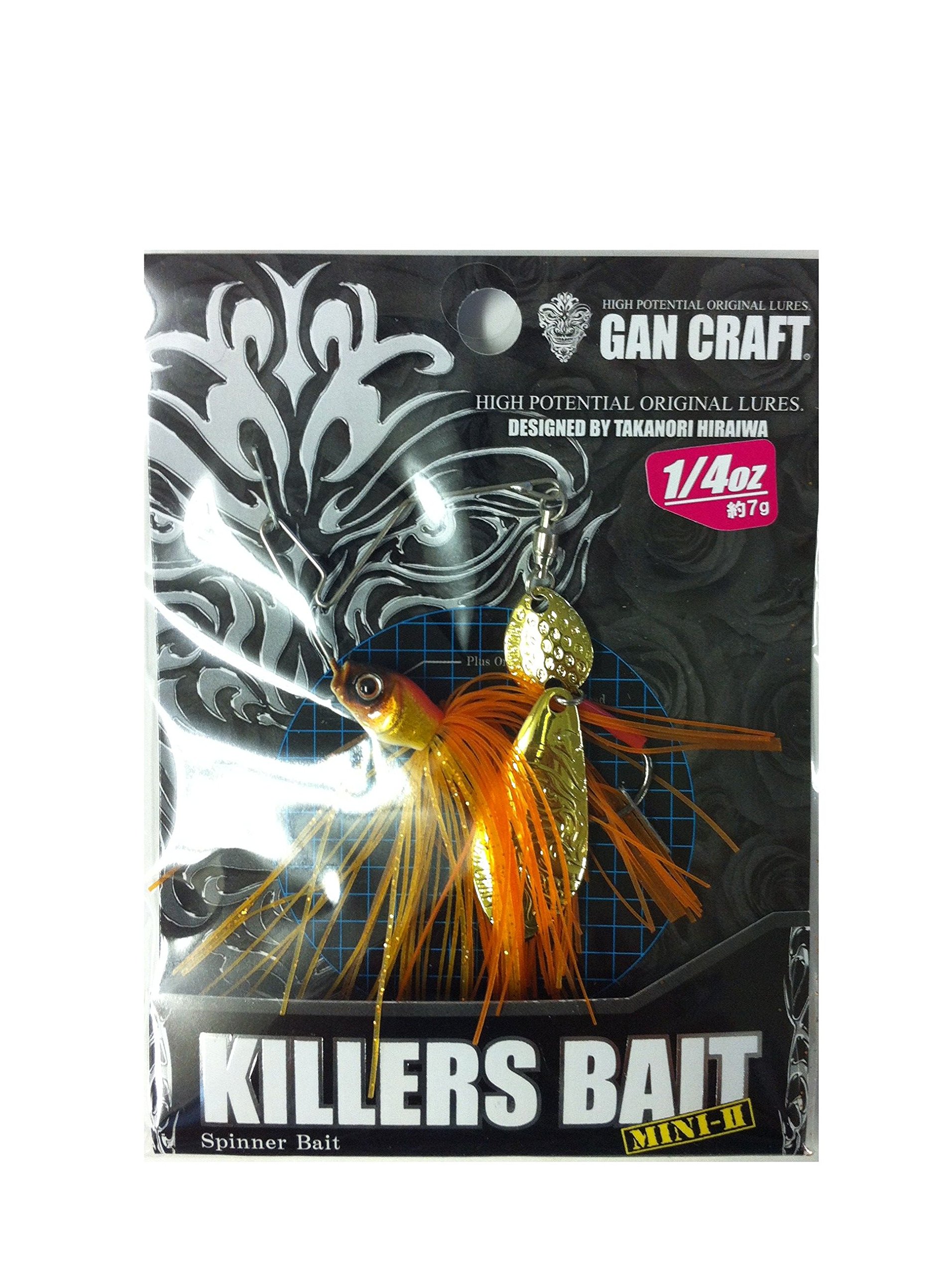 Leurre Gan Craft Killers Spinnerbait 07S 5/8 Oz – Pour Pêche En Eau Douce – Neuf