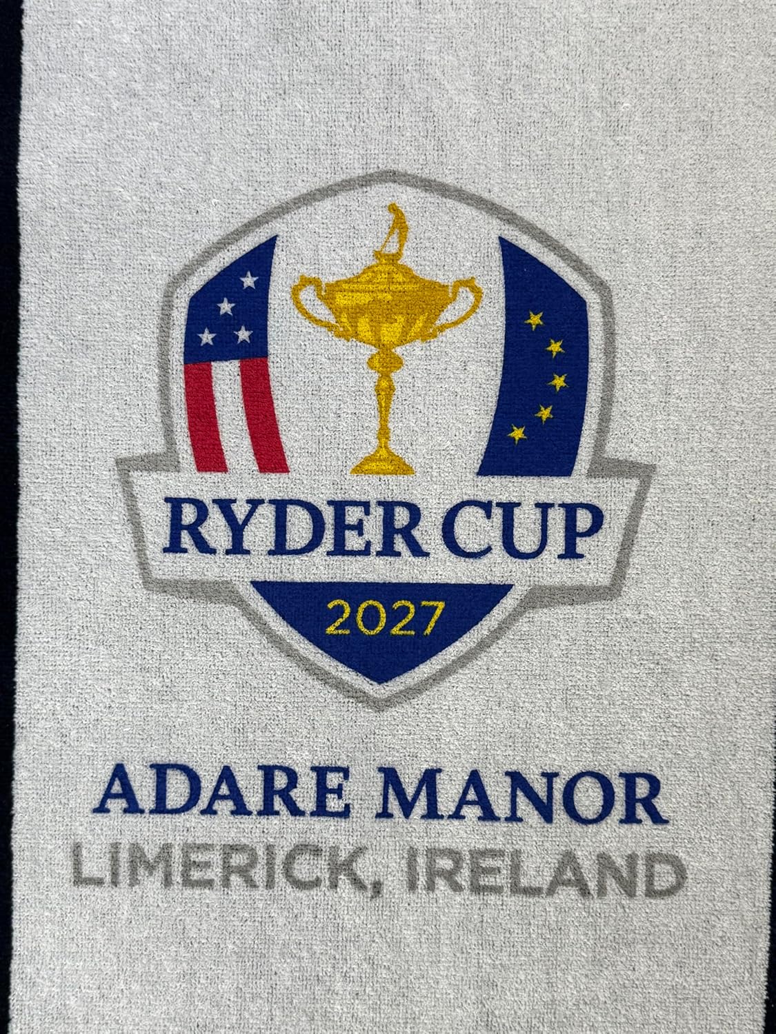 2027 Ryder Cup Golf Towel Adare Manor new