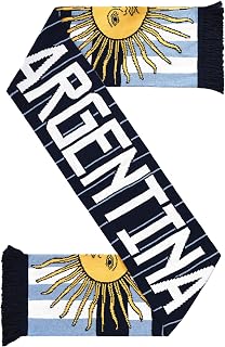Argentina Recycled Cotton Soccer Knit Scarf