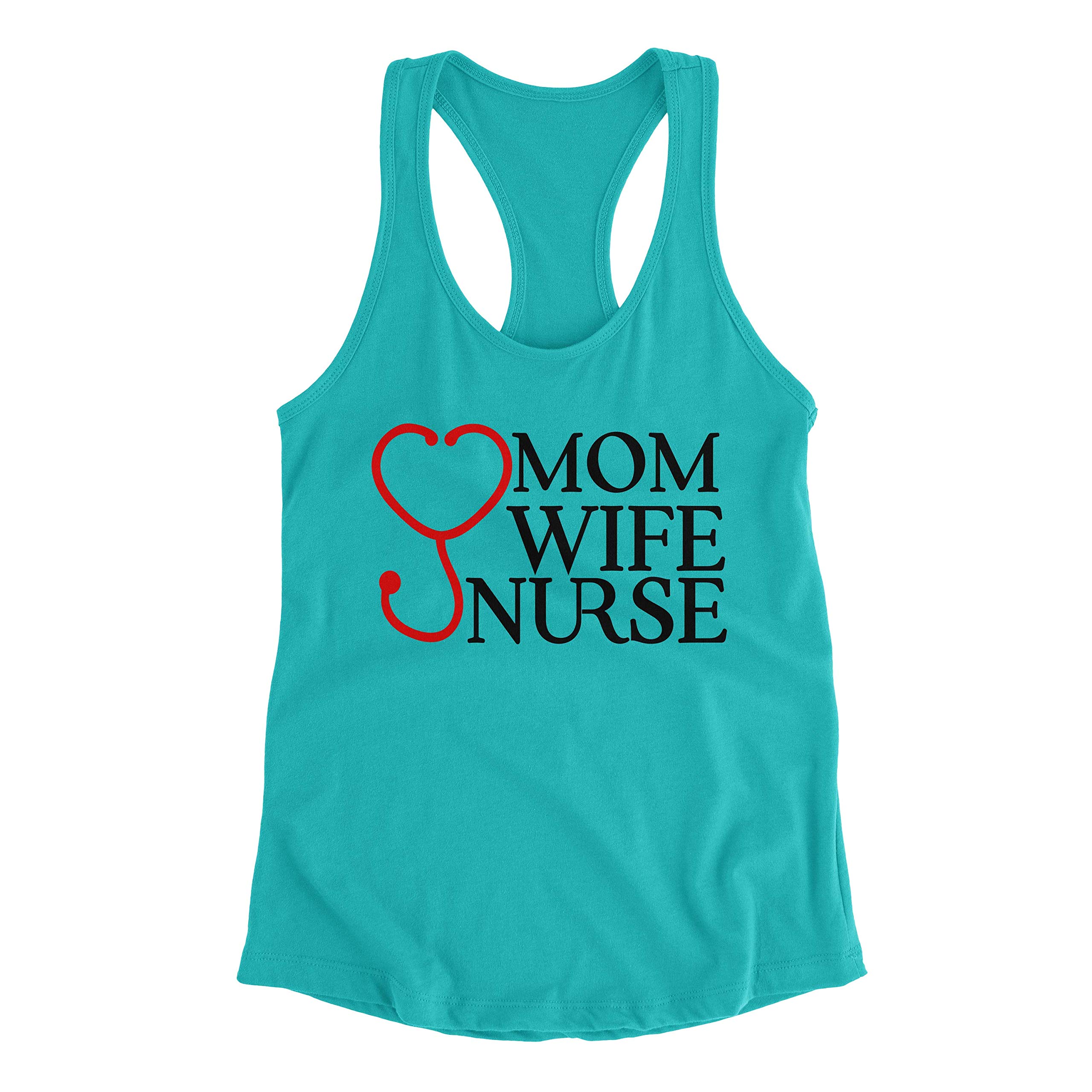 Mom Wife Nurse Tank Top for Women — Nursing Cute