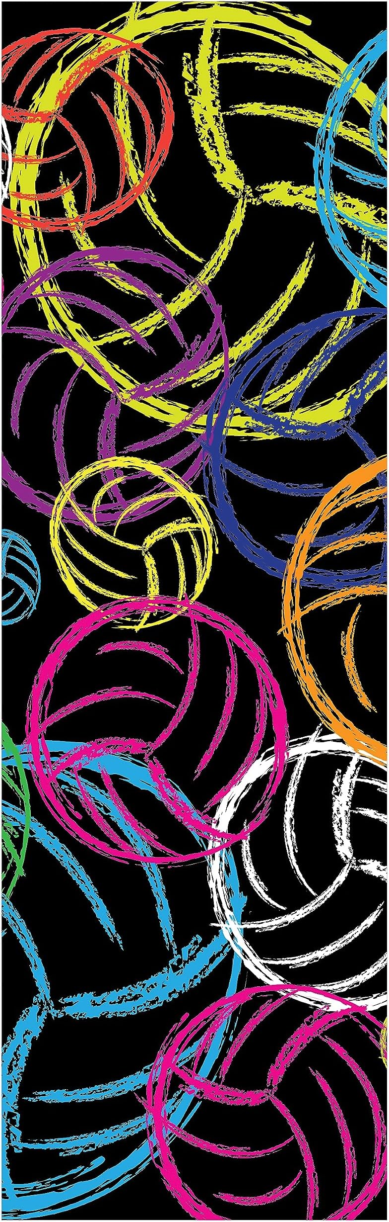 Black Volleyball Headband - Wide Volleyball Headband - Neon Sport Workout Sweatband - Gift Ideas