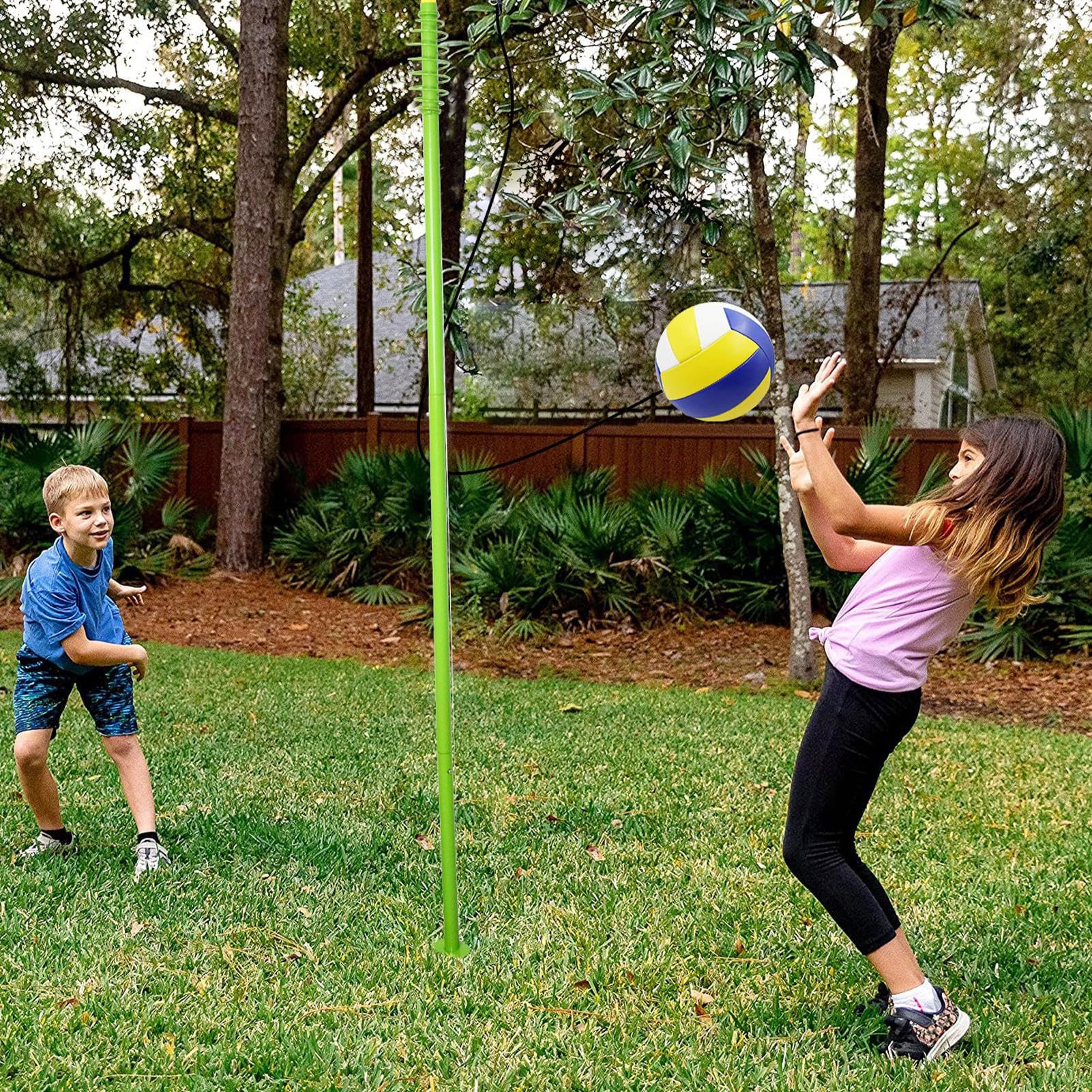 Attrezzatura Allenamento Pallavolo Attrezzatura Portatile Per Allenamento | Ausilio Per La Pratica Di Servizio, Palleggio E Schiacciata Nella Pallavolo Esterno Bambini Adulti Fa