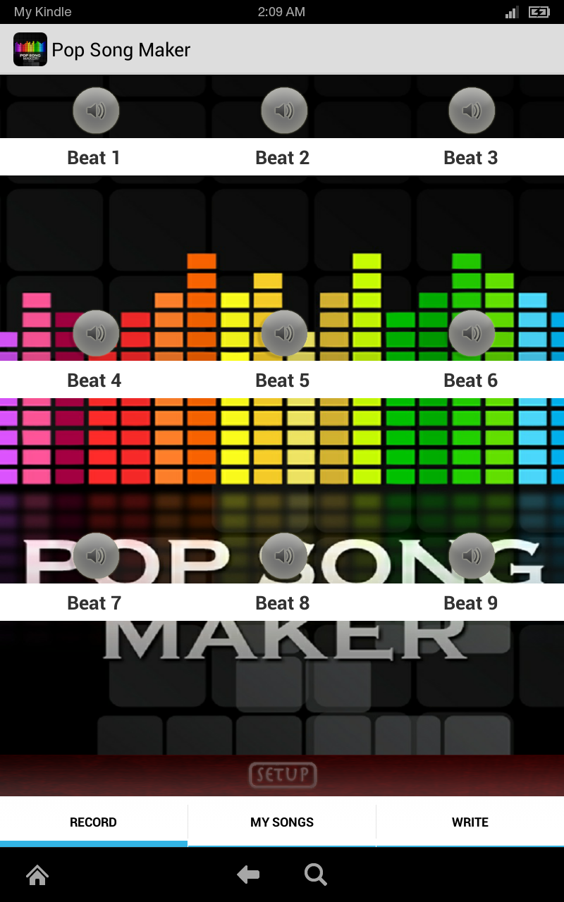 Pop Song Maker App on the Amazon Appstore