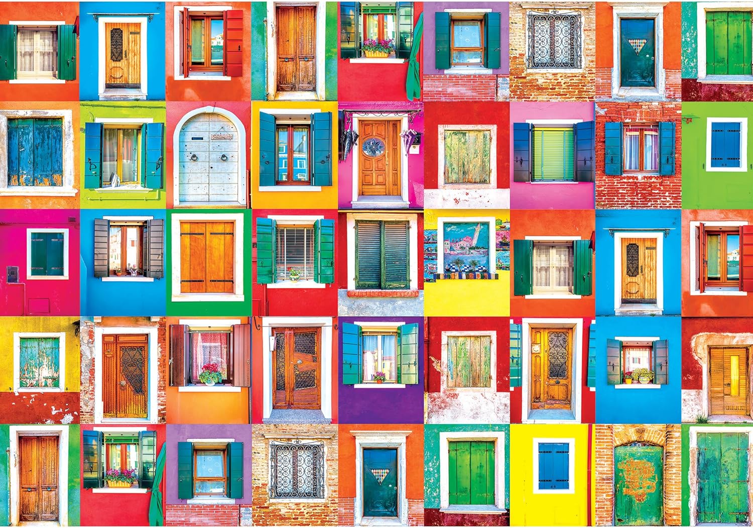 RoseArt - Kodak Premium - Cinque Terre Riomaggiore Village Italy - 1500 Piece Jigsaw Puzzle for Adults