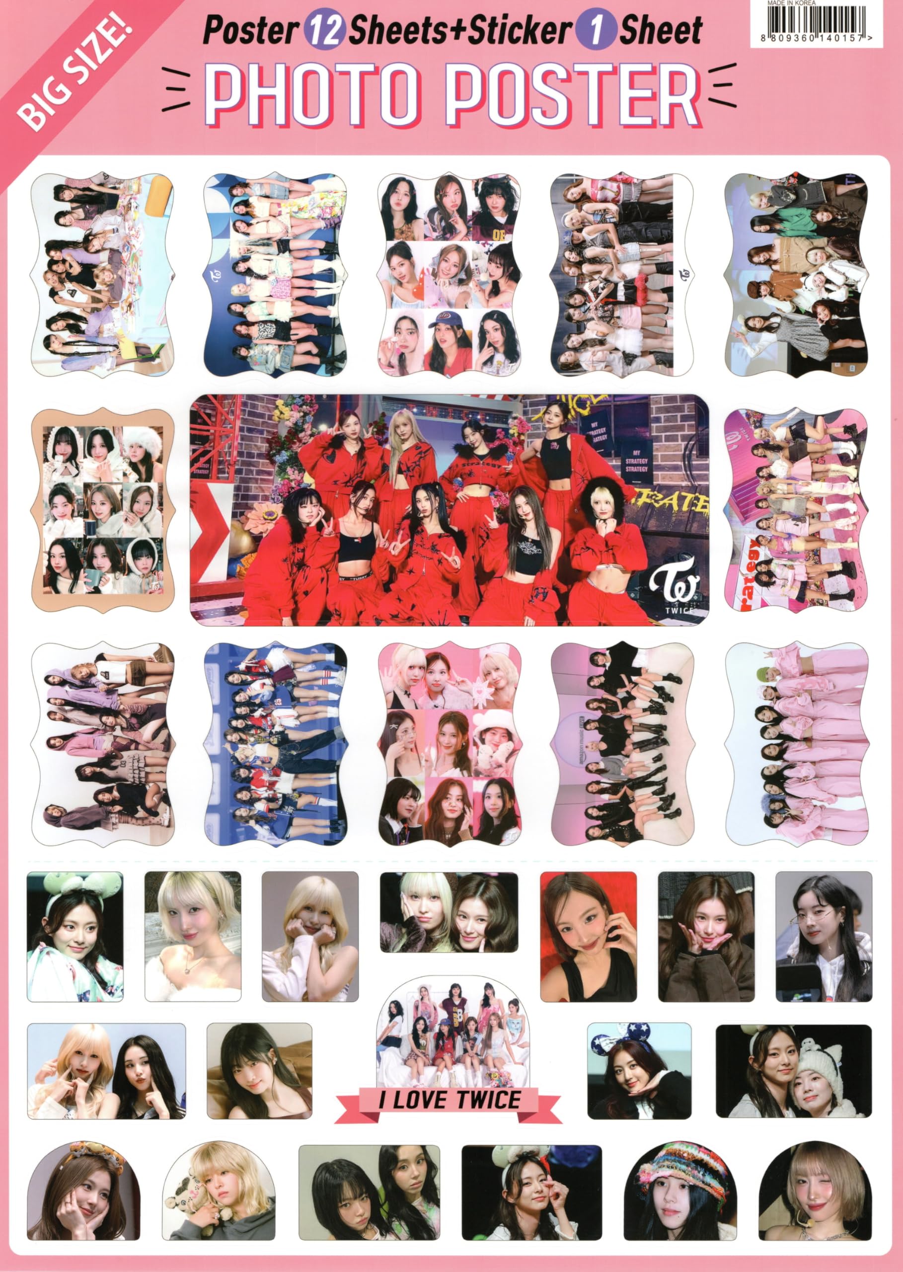 TWICE ポスター セット まとめ売り Amazon.co.jp: TWICE トゥワイス グッズ【 ポスター 12枚 (A3サイズ