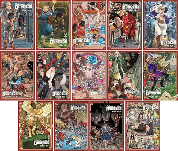 Delicious in Dungeon Manga Set Vol. 1-14 by Ryoko Kui