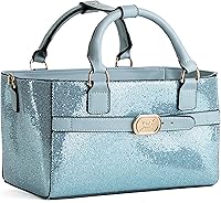 Vista 24 de CRS Cross Rink Side Tote. Ice Skating Accessory Bag-Figure Skating, Roller, Inline Skaters, Dance, Cheer.Organizes Guards Water Bottle Phone