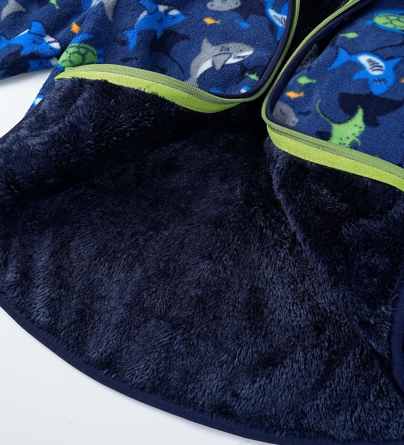 Kids Boys Girls Polar Fleece Jacket with Hood Toddler Outerwear Warm Autumn Winter Youth Coat 3-12Years