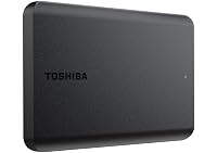 Toshiba Canvio Basics 2TB Portable External Hard Drive USB 3.0, Black - HDTB520XK3AA