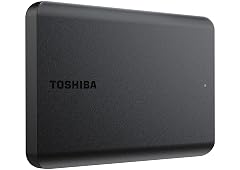 Toshiba Canvio Basics 2TB Portable External Hard Drive USB 3 0 Black - HDTB520XK3AA