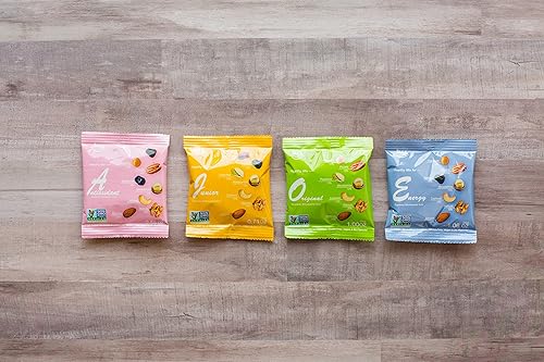 Miniatura 9 de Daily Gourmet Nuts - Mezcla energética paquetes individuales de mezcla saludable de senderos frutos secos y frutas secas de primera calidad sin