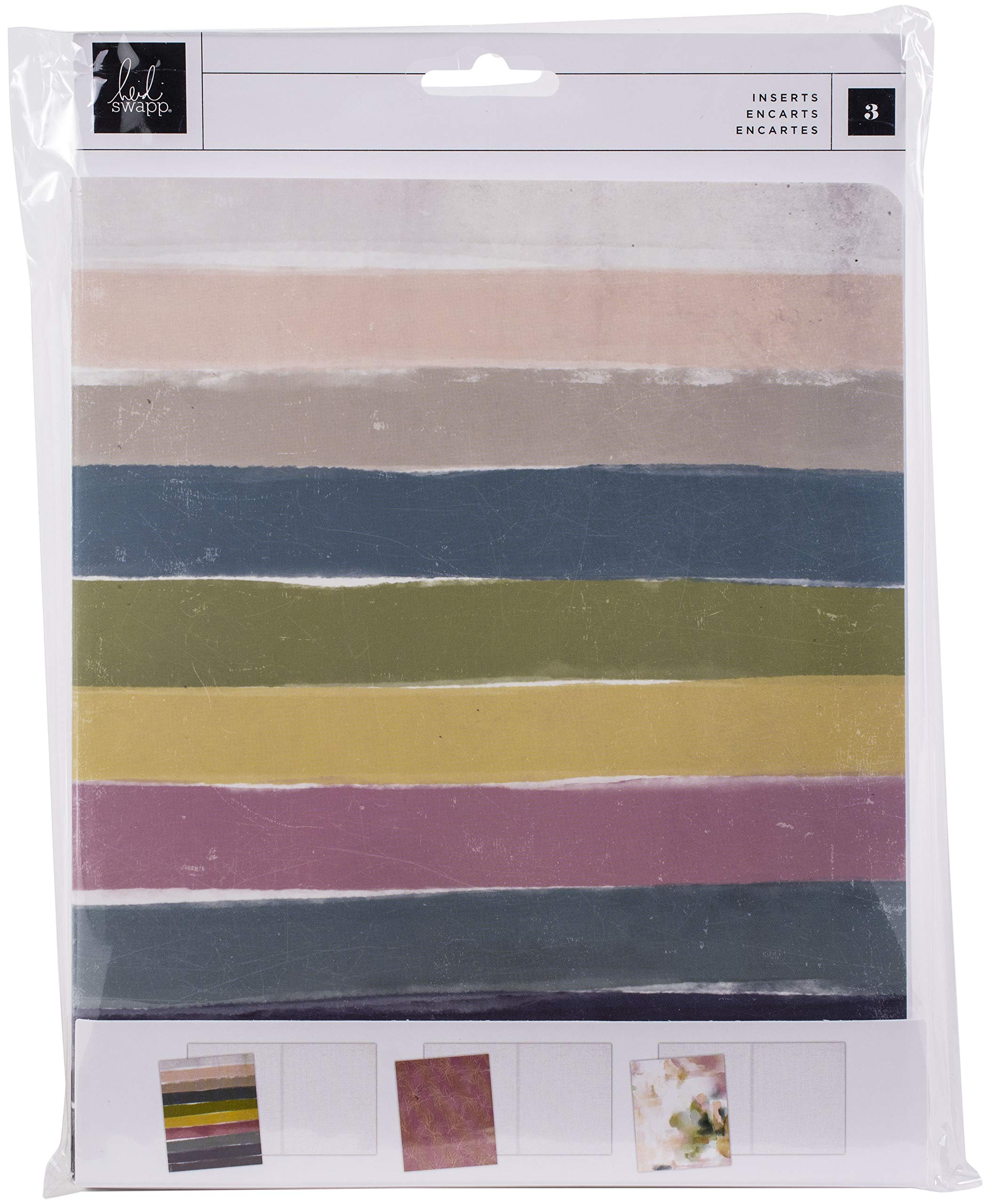 Storyline Chapters Insert Montage Heidi Swapp carnet rechargeable pour album photo DIY