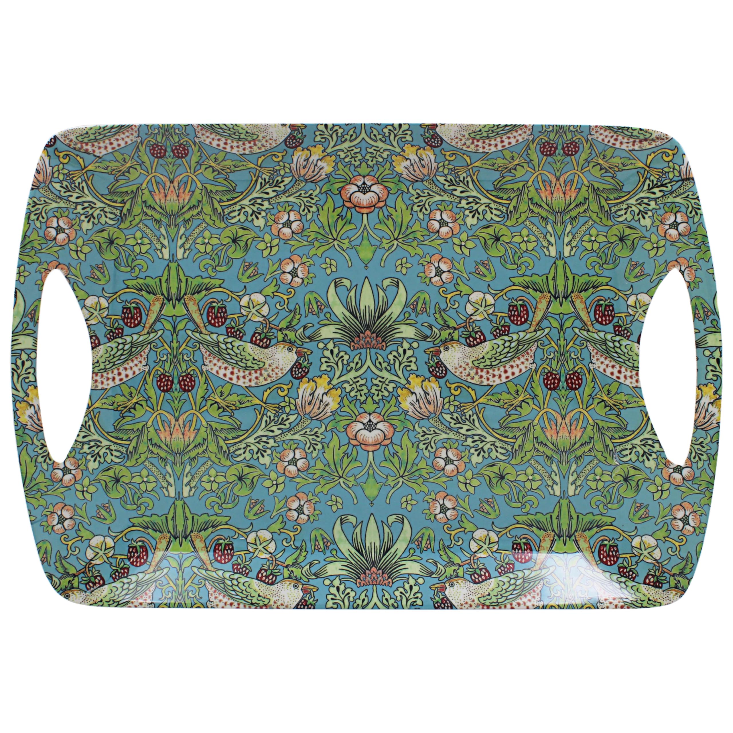 Serving Tray William Morris Strawberry Thief Large Platter Food & Drinks Tray