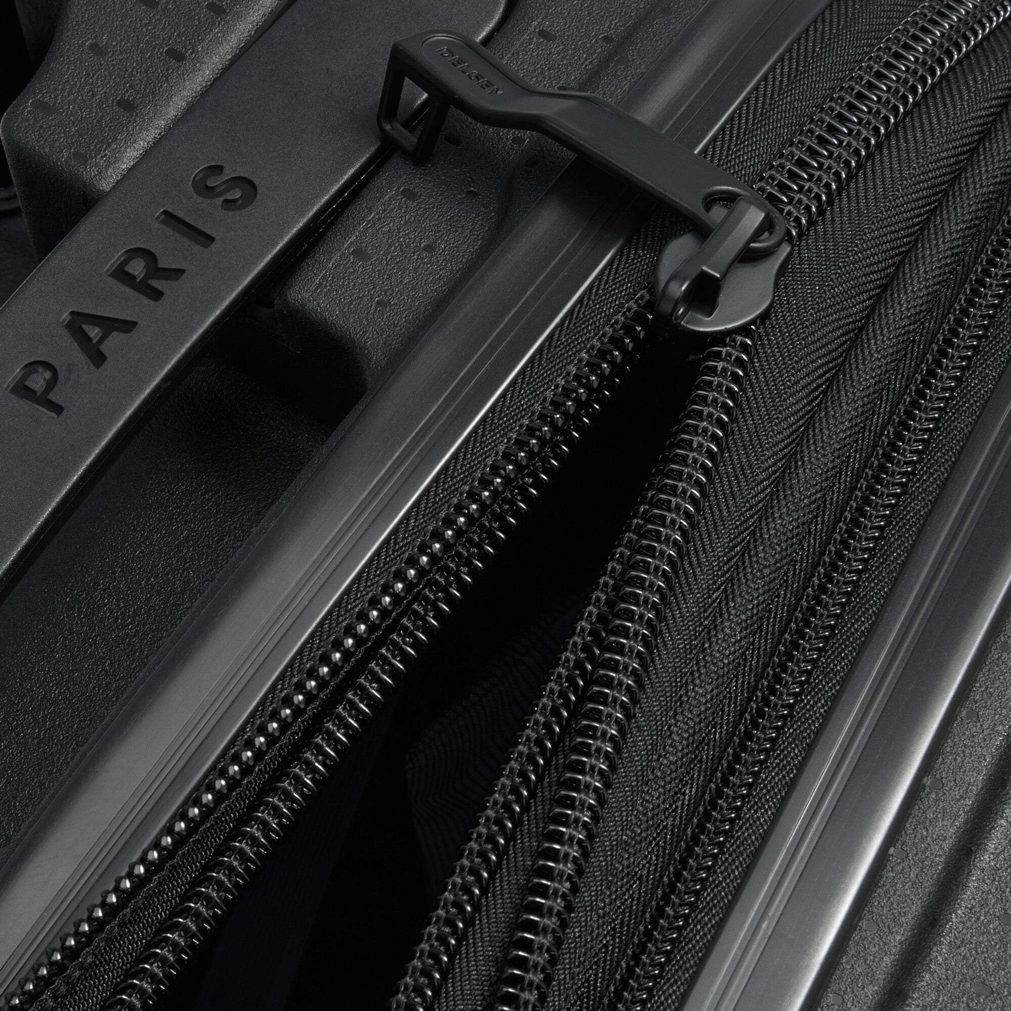 DELSEY PARIS Belmont Plus, walizka dla dorosłych, materiał z recyklingu, czarne, L Extensible (76 cm) Materiale Riciclato, rozciągliwy