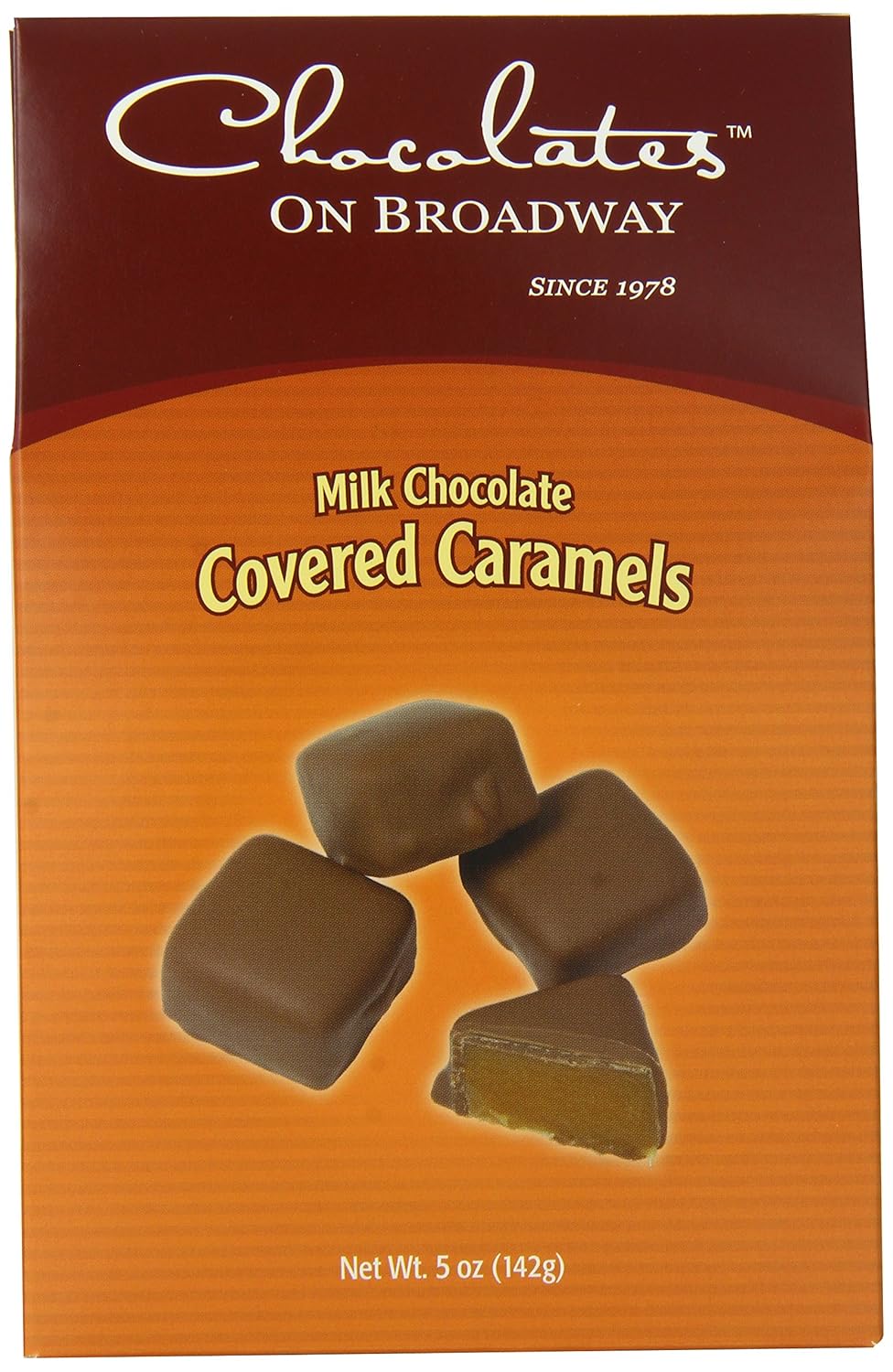 Chocolates on Broadway Milk Chocolate Covered Caramels, 5