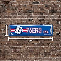 Vista 6 de Rico Industries NBA Basketball Metal Street Sign