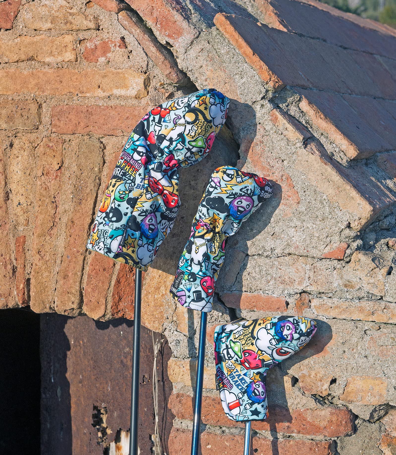 Funda Golf para Madera diseño Graffiti | Hecho en España | Impermeable