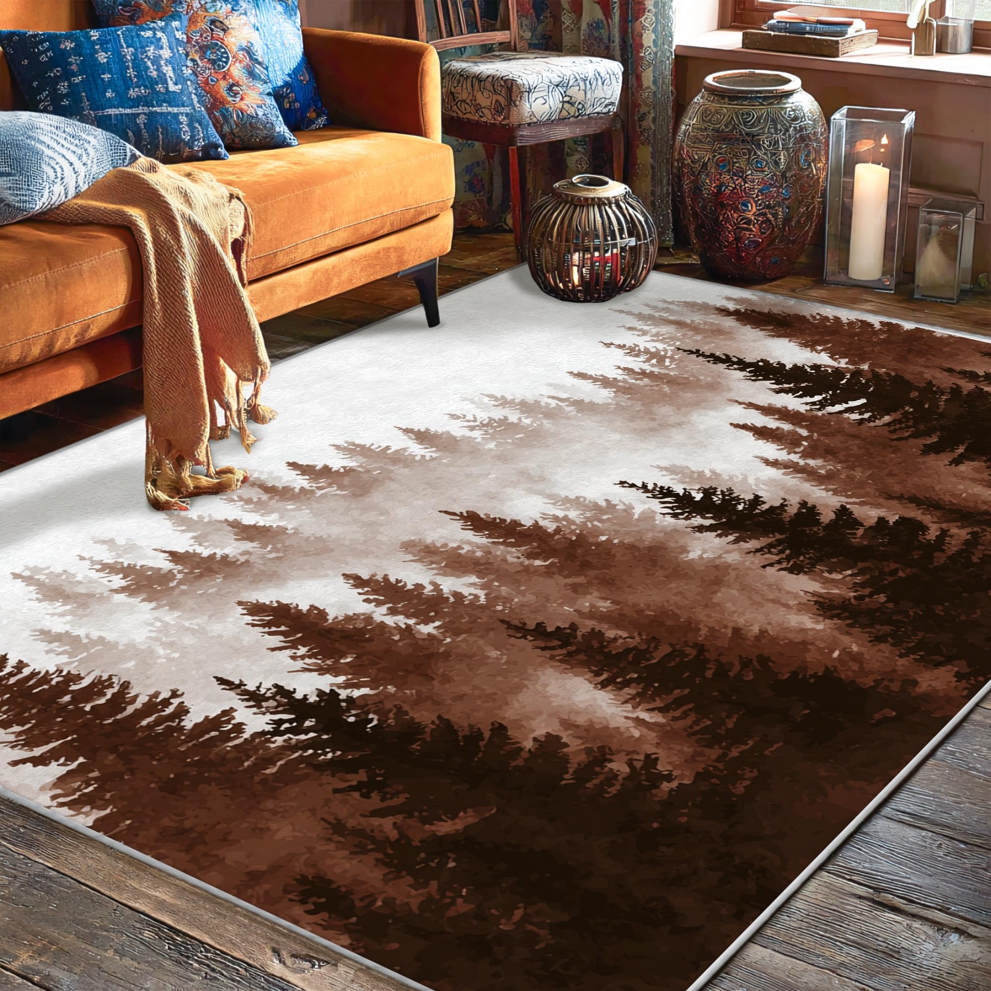 Tapis de sol rustique antidérapant et sécurisé pour toute la maison