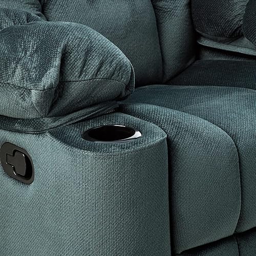 Miniatura 6 de Christopher Knight Home Gannon - reclinable deslizante de tela acero