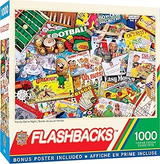 MasterPieces - 1000 Piece Jigsaw Puzzle, Family Game Night, Fun for Adults, Family, Kids, Non-Glare Finish, 19.25" x 26.75"