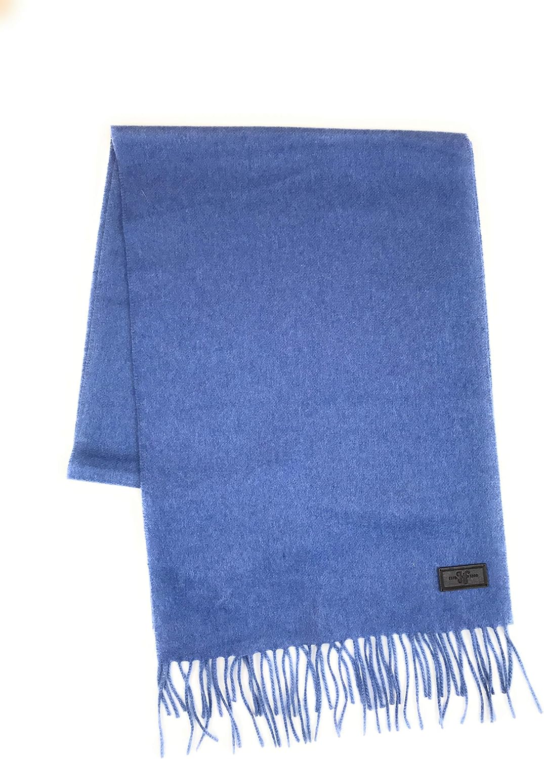 Hickey Freeman Solid 100% Cashmere Scarf for Men – Ultra-Soft Men’s Winter Scarves, 72-Inches x 12-Inches - Image 2