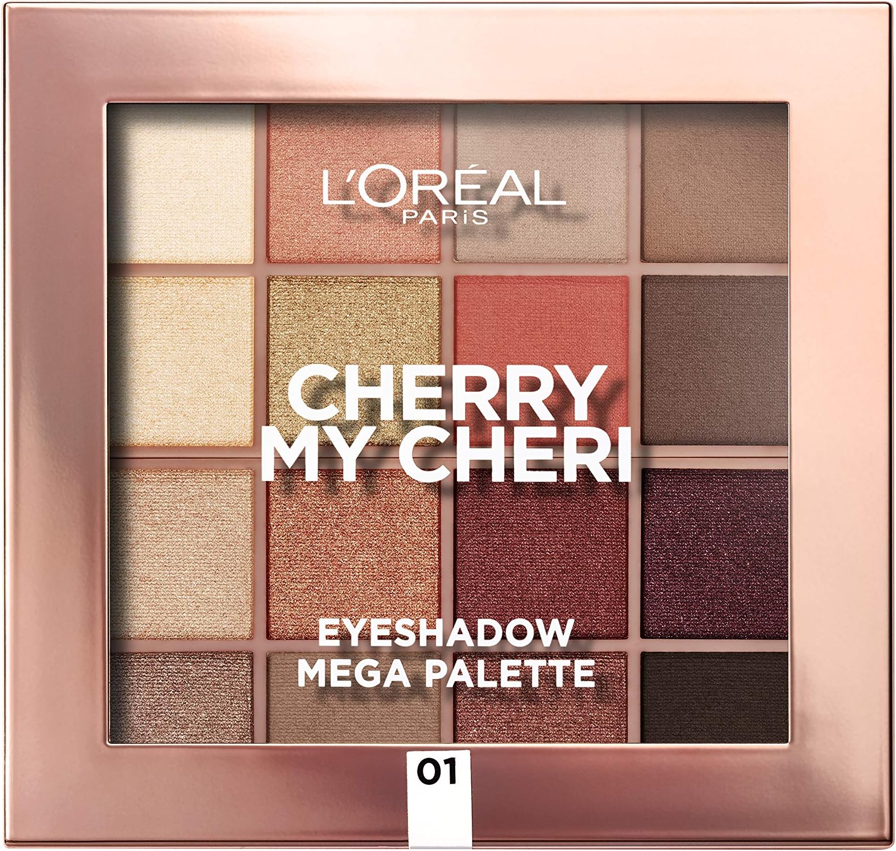 L'Oreal Paris Eyeshadow Palette, Cherry my Cheri, 17g