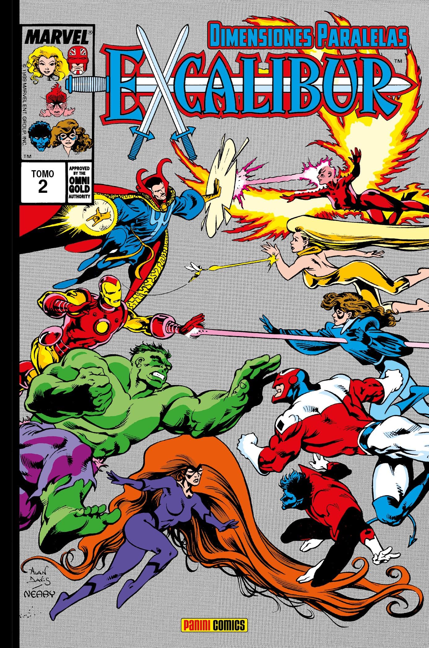 Marvel gold omnibus excalibur 2. dimensiones paralelas