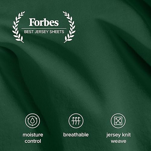 Vista 49 de Bare Home Juego de sábanas 100% algodón orgánico, ultra suave, 100% algodón, juego de sábanas y fundas de almohada, sábanas de bolsillo profundo