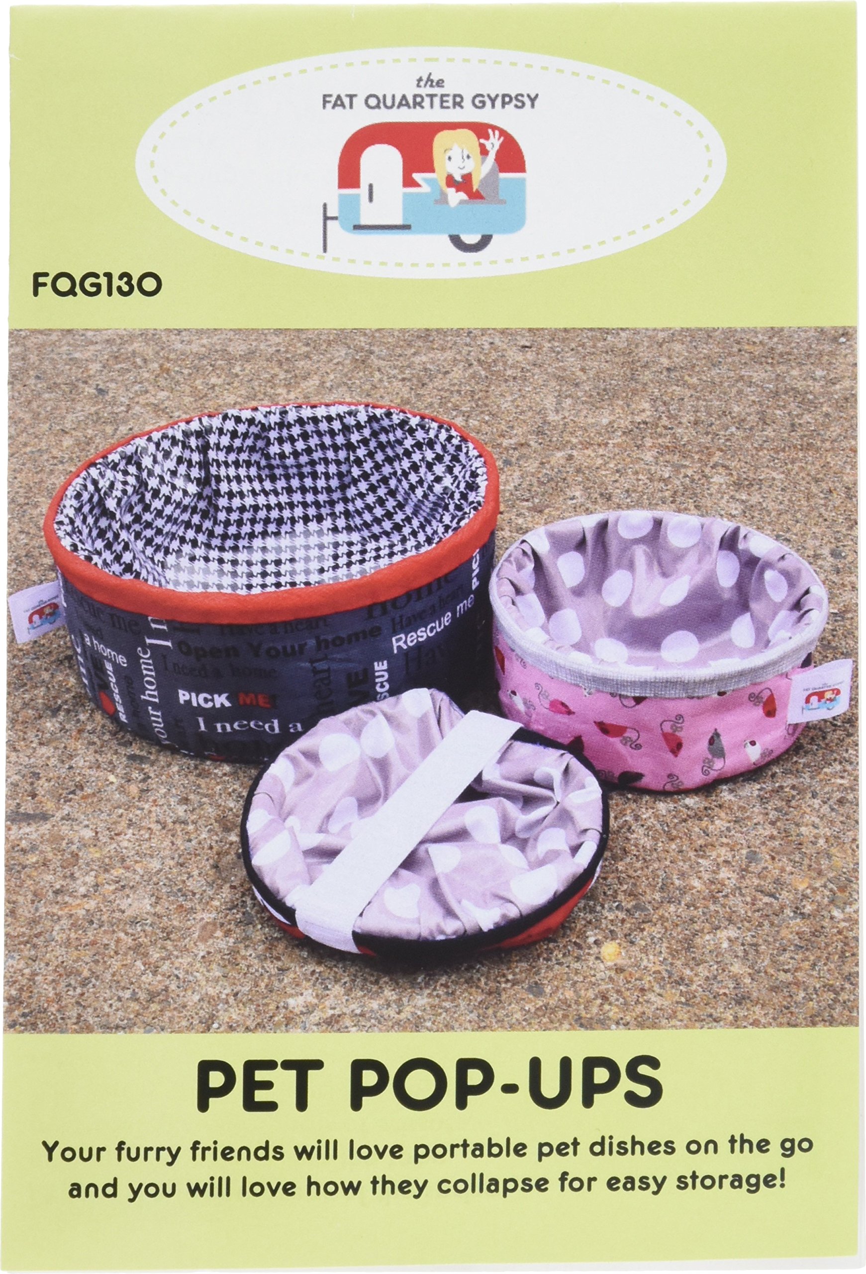 The Fat Quarter Gypsy Pet Pop-Ups Pattern