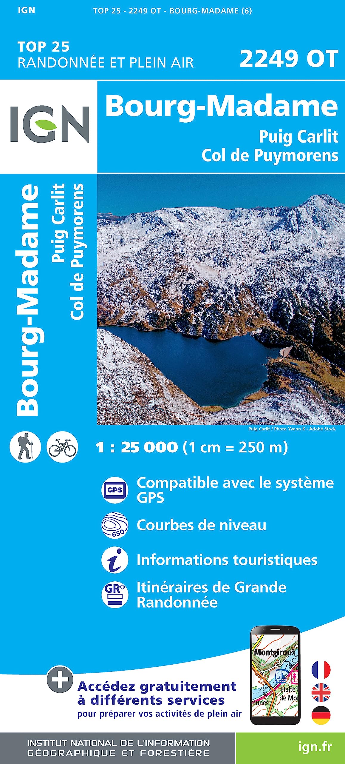 Bourg-Madame / Pic Carlit / Col Puymorens (2249OT) (TOP 25)