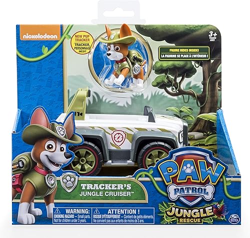 Vehículo Paw Patrol Cruiser del Rescate de la selva Tracker