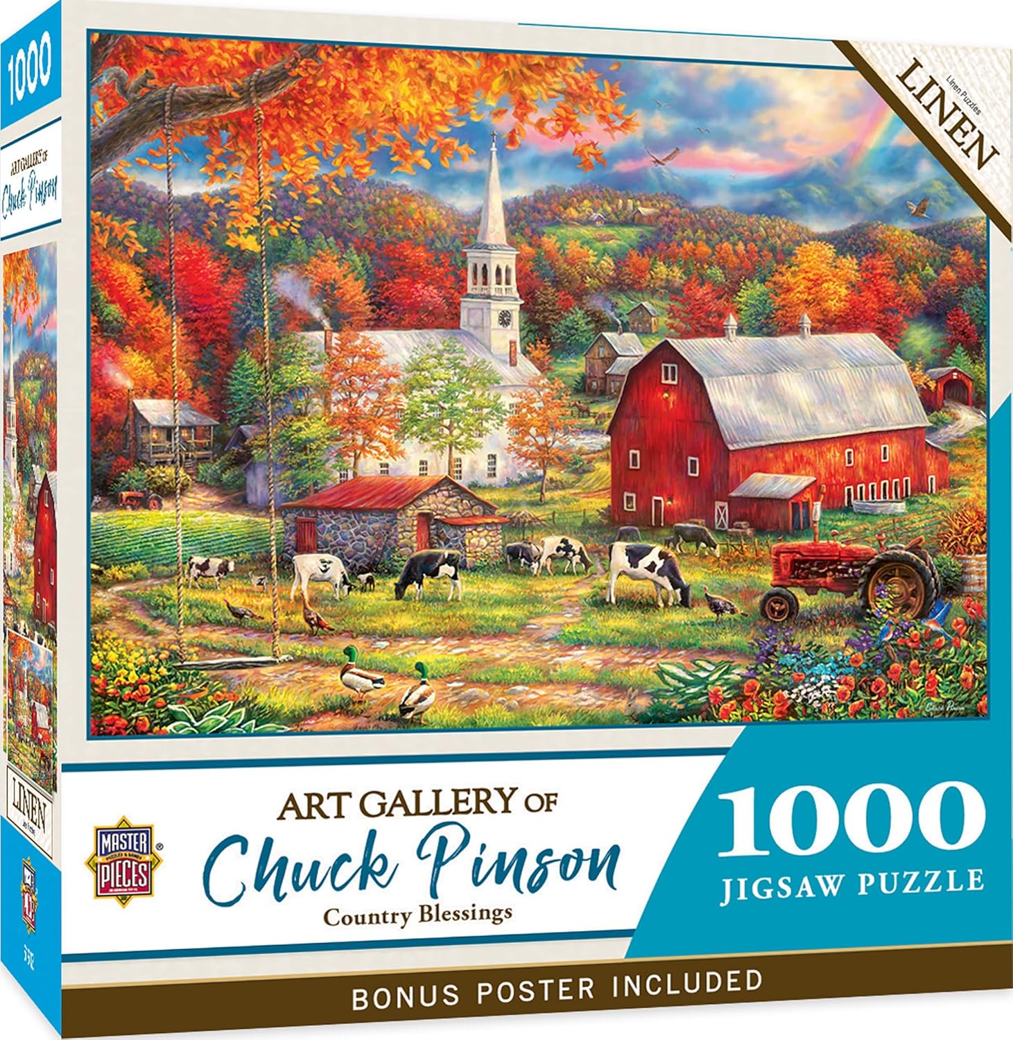 MasterPieces 1000 Piece Jigsaw Puzzle for Adults, Family, Or Youth - Colors of Life - 19.25"x26.75"