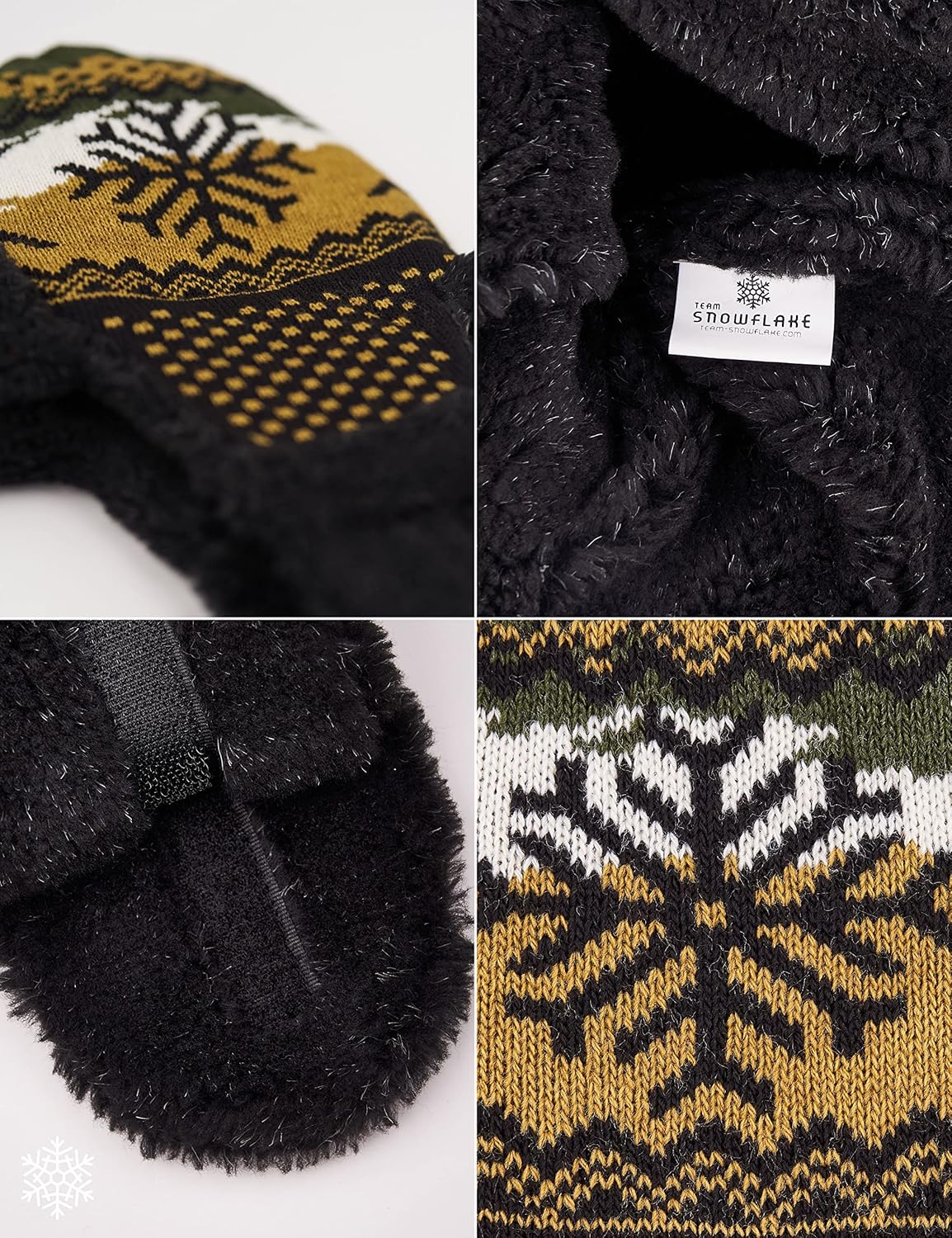 Winter Trapper Hat for Women - Fun Ushanka Hat with Ear Flaps - Image 5