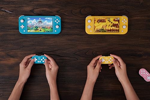 Vista 7 de 8Bitdo Zero 2 Mini Bluetooth Gamepad for Switch Windows Android MacOS Steam Raspberry Pi (Turquoise)