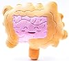 nerdbugs Intestine Plush- Intestined for Greatness-ColonIntestine Plush Organ Toy for IBS, Colitis, Crohns and GI Support PlushHealth Education GiftSurgery GiftGastroenterology get Well Gift