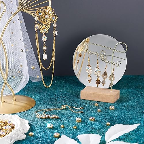 Miniatura 4 de Cheriswelry 780 piezas de diamantes de imitación de cristal AB para coser de 0.032 a 0.315 pulgadas, piedras de diamante AB con ajuste de puntas de