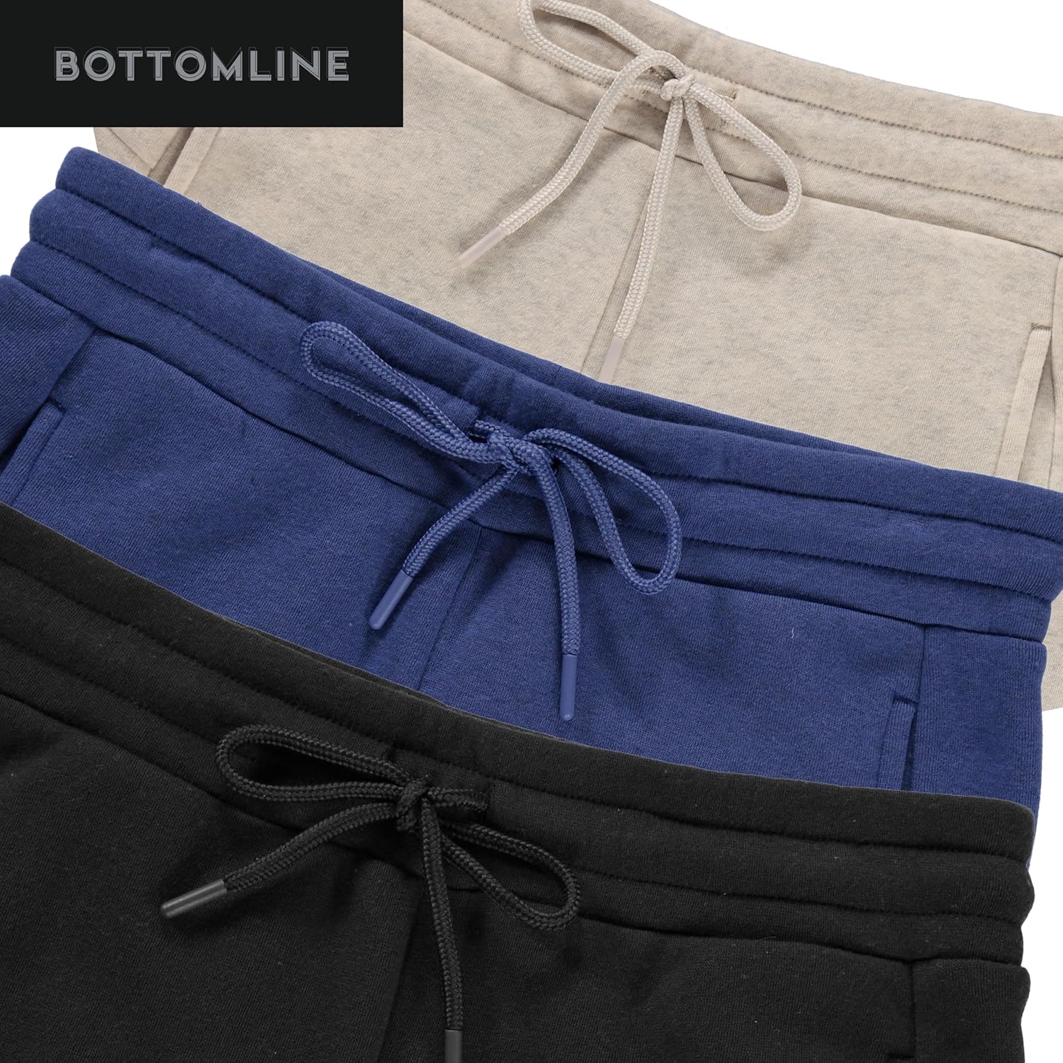 BottomLine 3 Pack Sweatpants Women, Comfortable Womens Sweatpants, Fleece Womens Joggers (Available in Plus) - Image 5