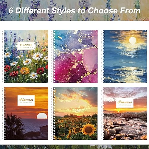 Miniatura 8 de CAGIE Agenda 2026 12 meses de enero de 2026 a diciembre de 2026, calendarios semanales y mensuales de 8.5 x 11 pulgadas, planificadores grandes en