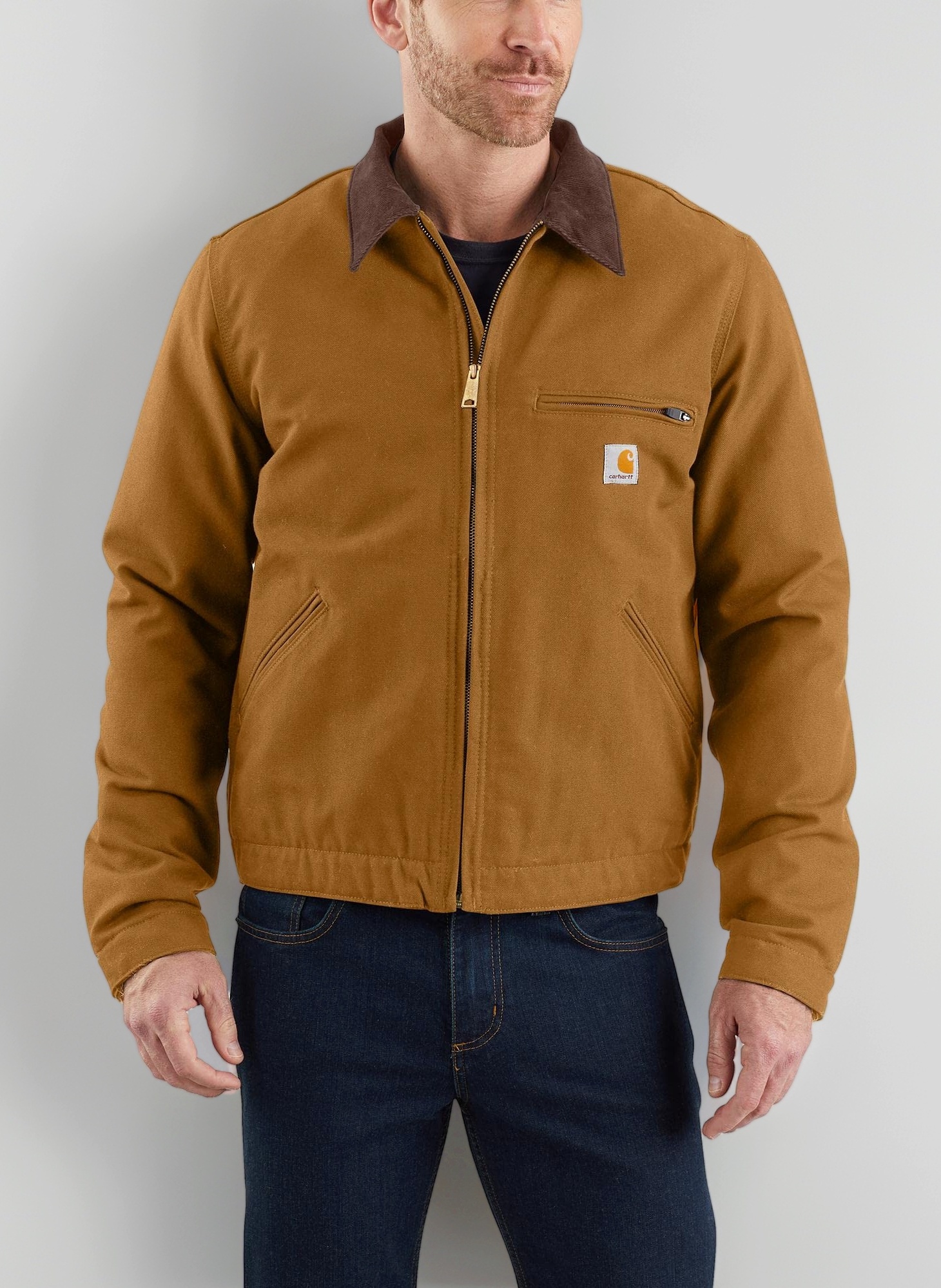 Relaxed Fit Duck Blanket Lined Detroit Jacket