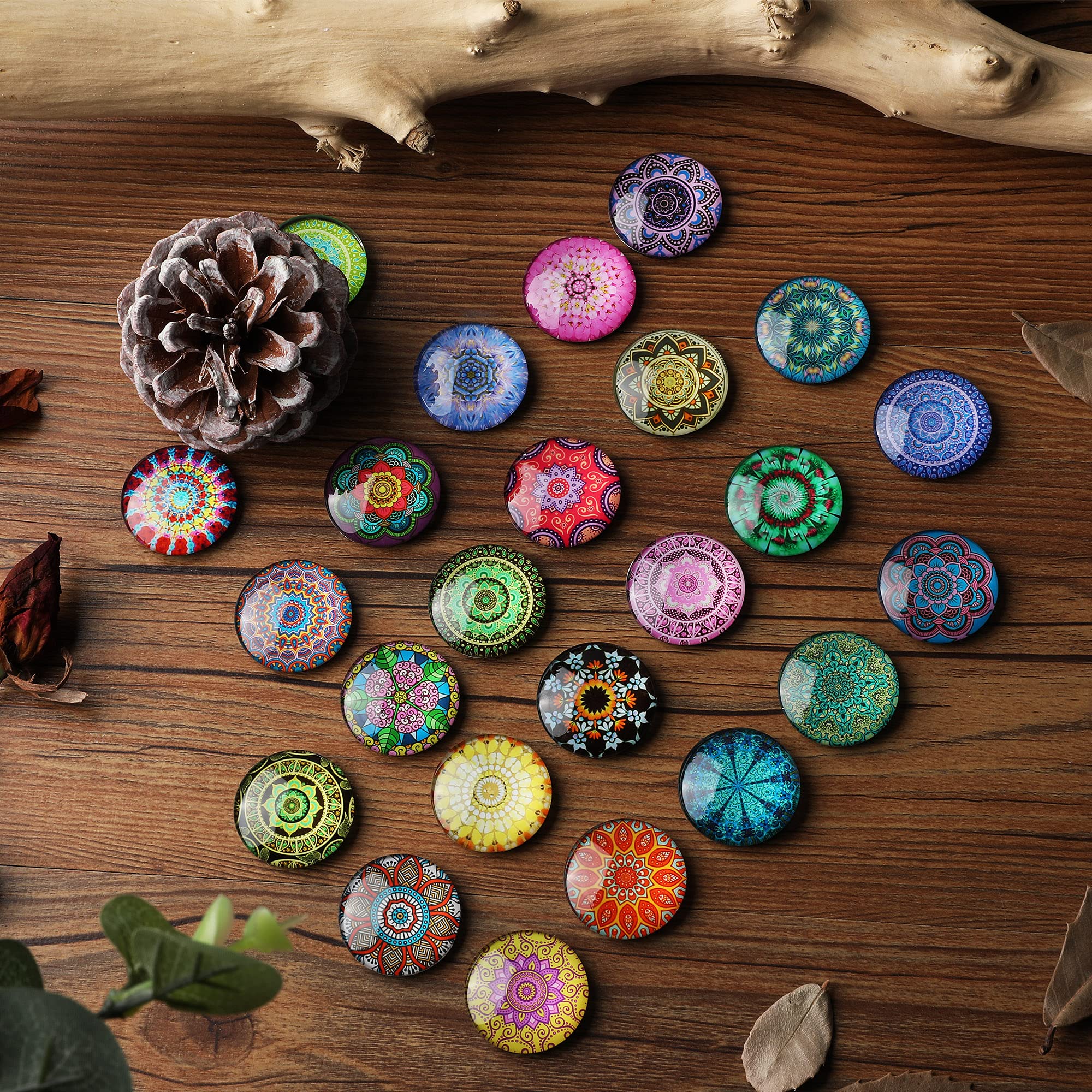 Buy SOSMAR24 Refrigerator Decorative 3D Glass Notice Board