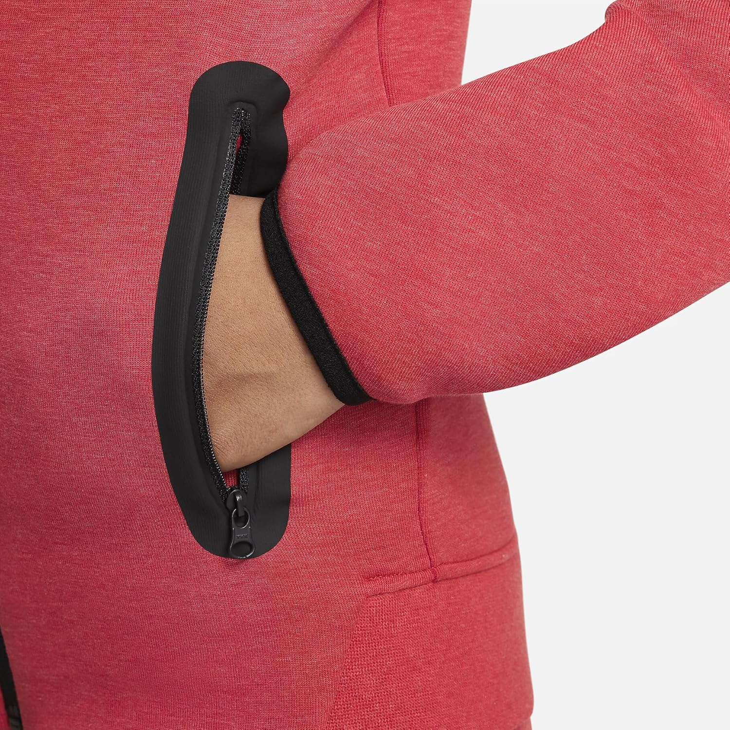 Nike Boy's NSW Tech Fleece Full Zip Hoodie (Little Kids/Big Kids) - Image 4